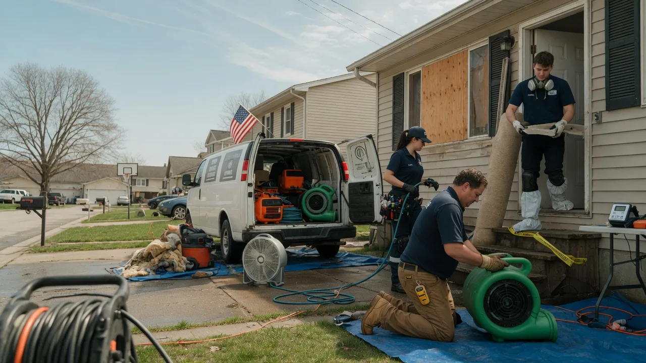 Water Damage Restoration in Sparta, IL near me